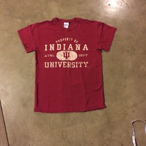 Red Indiana University T-shirt